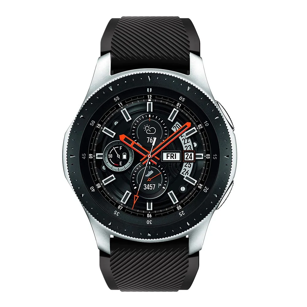 Ремешок для Gear S3 Frontier/Classic браслет Samsung Galaxy watch 46 мм huawei gt active 22 мм|Смарт-аксессуары|