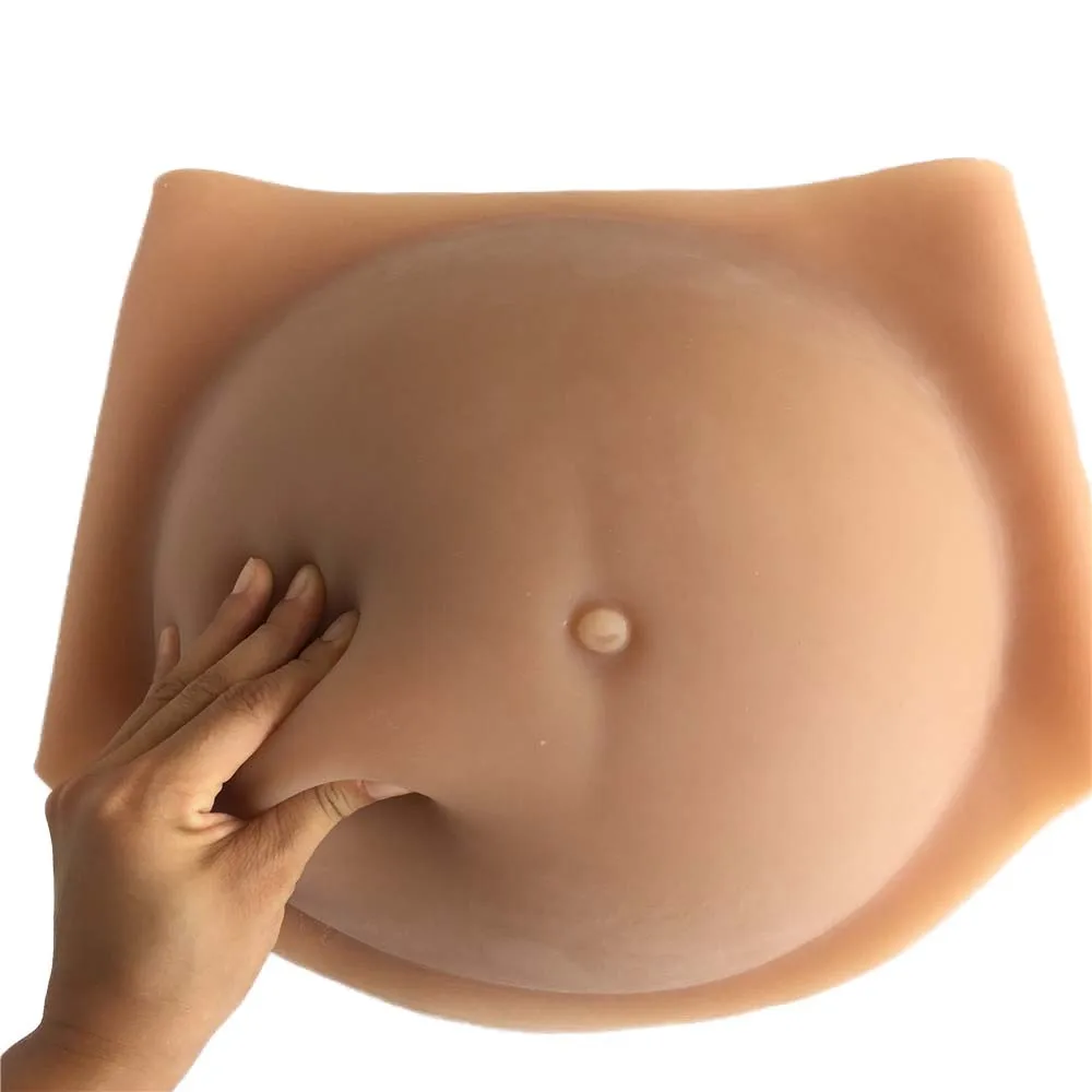 silicone fake pregnant belly (9)