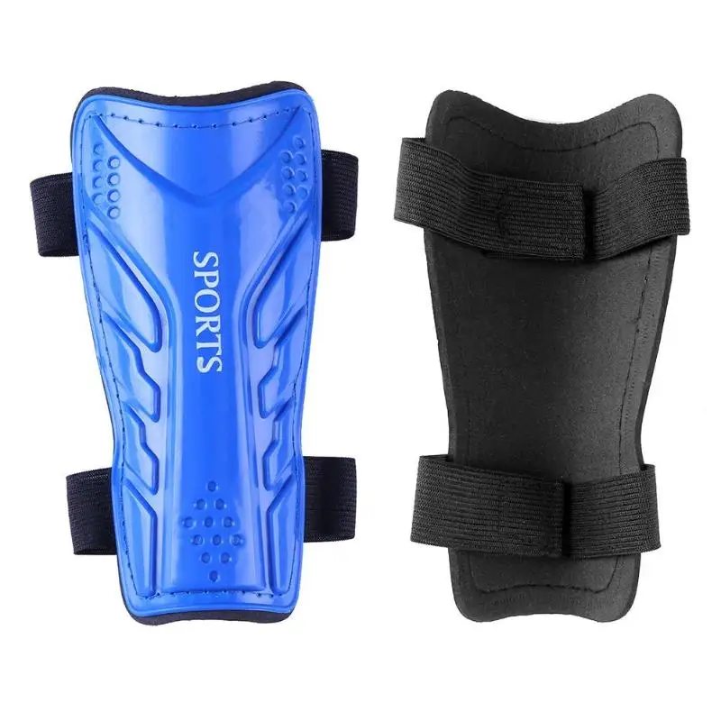 2 шт защитные накладки для ног, инструмент для ухода за ногами, спортивный футбольный Противоскользящий щит, детские футбольные защитные накладки для ног - Цвет: Синий