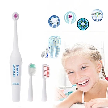 

Adult Toothbrush Electric Massage Toothbrush Massager + 3 Brush Heads