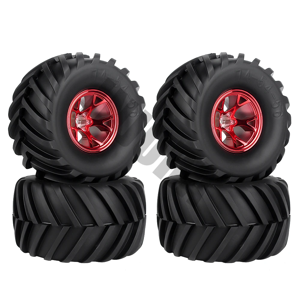 Комплект колес для 1/10 RC Monster Truck Traxxas HIMOTO HSP HPI с дистанционным управлением