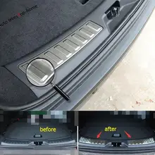 Yimaautotrims Накладка на порог заднего бампера 2 шт. подходит для Land Rover Discovery Sport комплект защиты