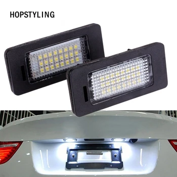 

2x Auto Light Golf 6/7 Variant Jetta Passat Touran Touareg Led Number License Plate Light Kit Canbus Error Free Car-Styling