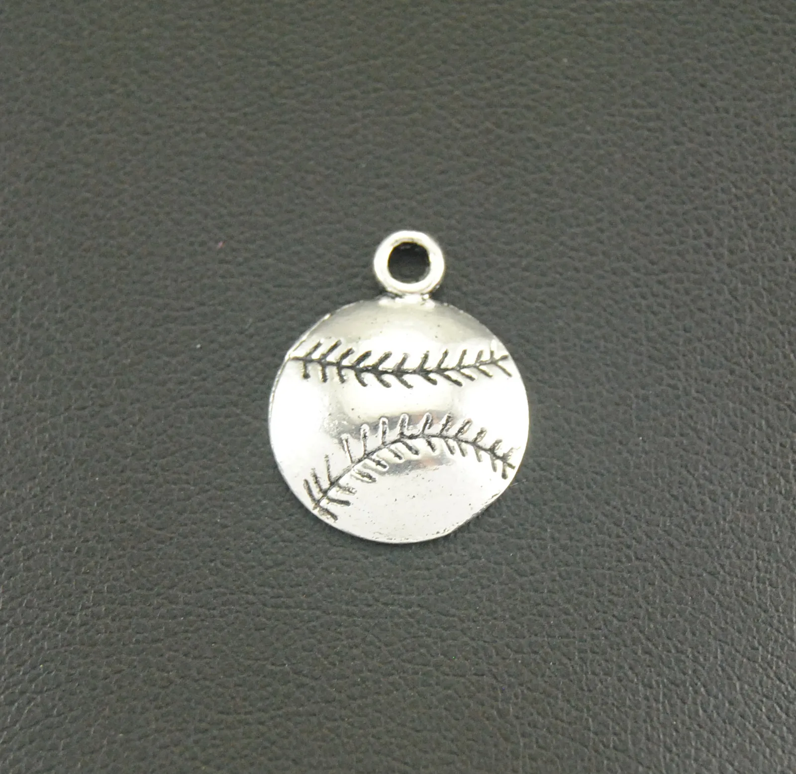 Buy 30pc Antique Silver Tone Baseball Softball Charms Metal Bracelet Necklace