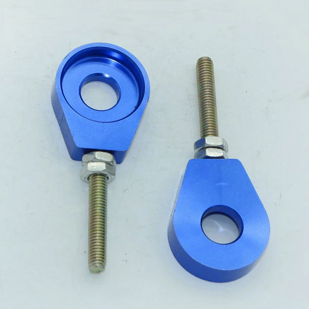 New 12mm Chain Adjuster Tensioner For Pit Dirt Bike CRF50 Thumpstar ATV Blue 15mm Chain Adjuster Tensioner Block
