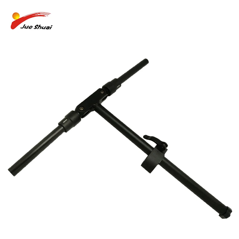 JS Aluminum Alloy Bike handlebars T type Carbon Handle Bar For Electric Scooter accessories with M625mmM425mm Lock Scooter  (2)