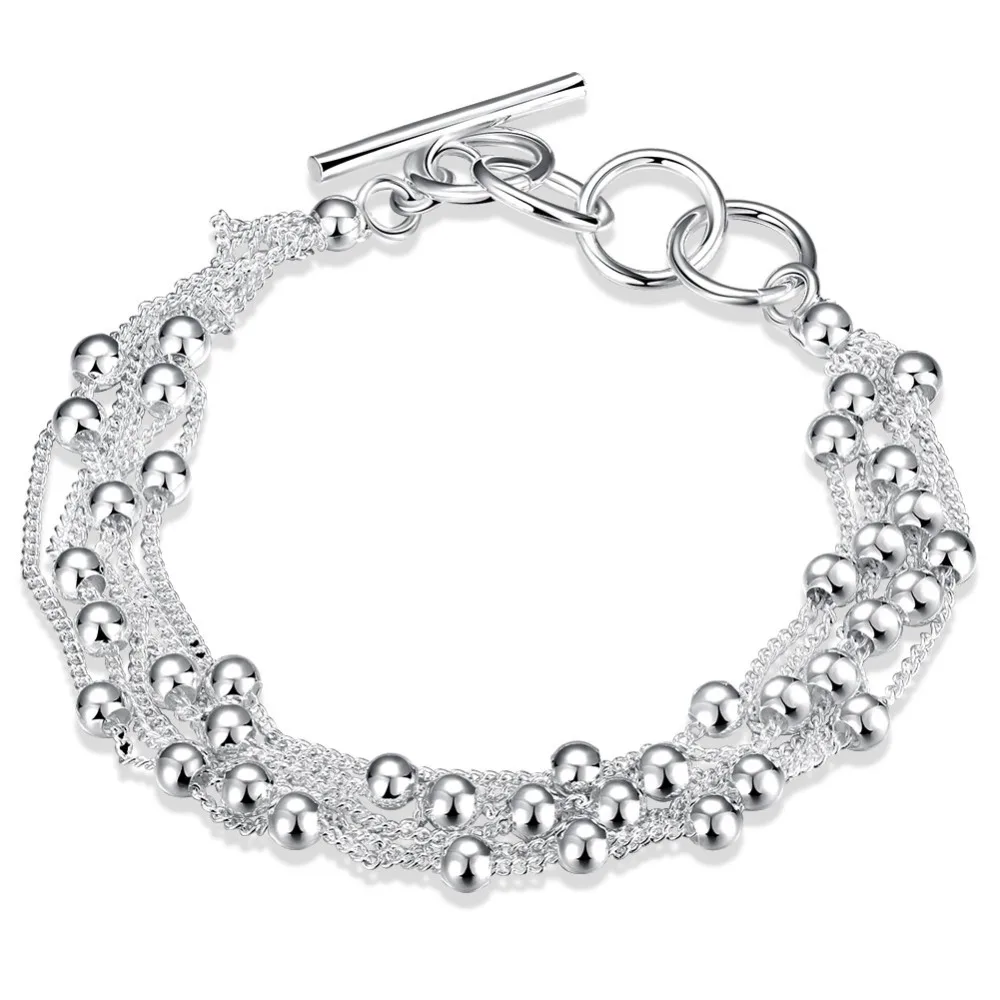 High Quality Silver Grape Charm Bracelet & bangles for women Silver 925