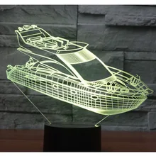 Светодиодный ночсветильник 3D для яхты светильник лампа
