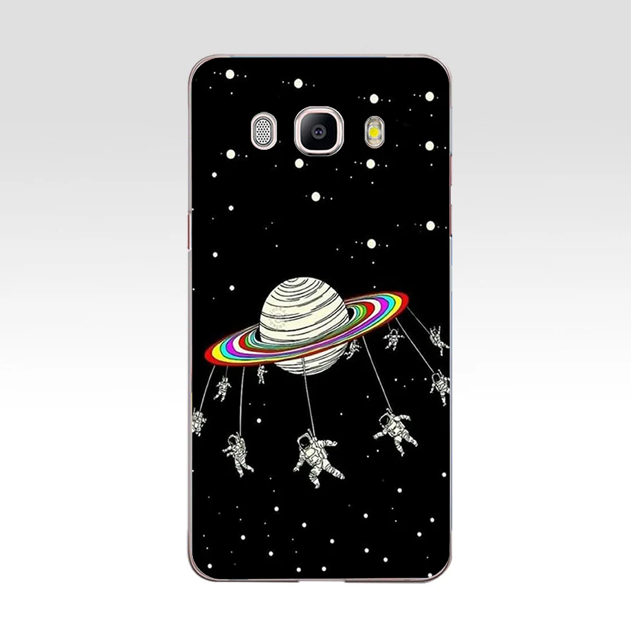 H Phone Case For Samsung Galaxy J5 J510F Soft Silicone TPU Cartoon Protector Cover Cases For Samsung J5 J510 Bumper - Цвет: 6