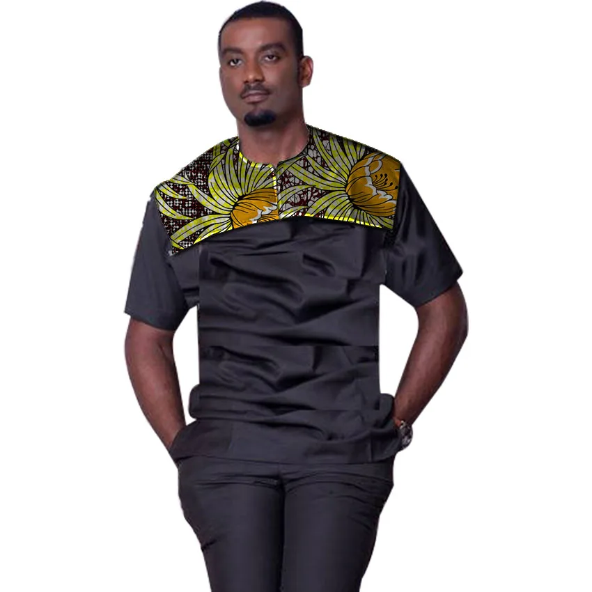 Aliexpress.com : Buy African shirt men o neck short sleeve shirts print ...