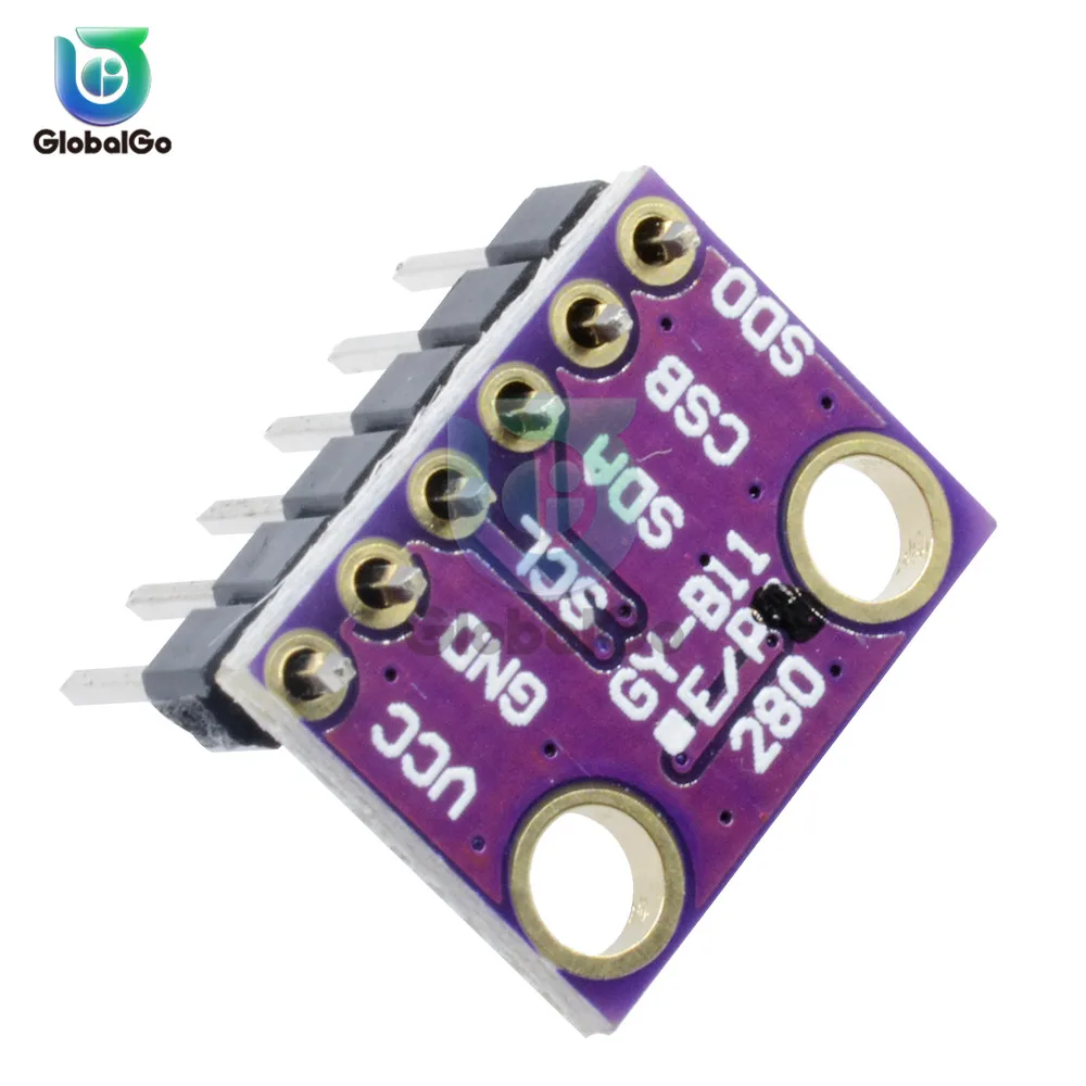 I2C BMP280 3,3 V цифровое атмосферное давление, высота над уровнем моря Датчик постоянного тока Высокоточный атмосферный модуль для arduino