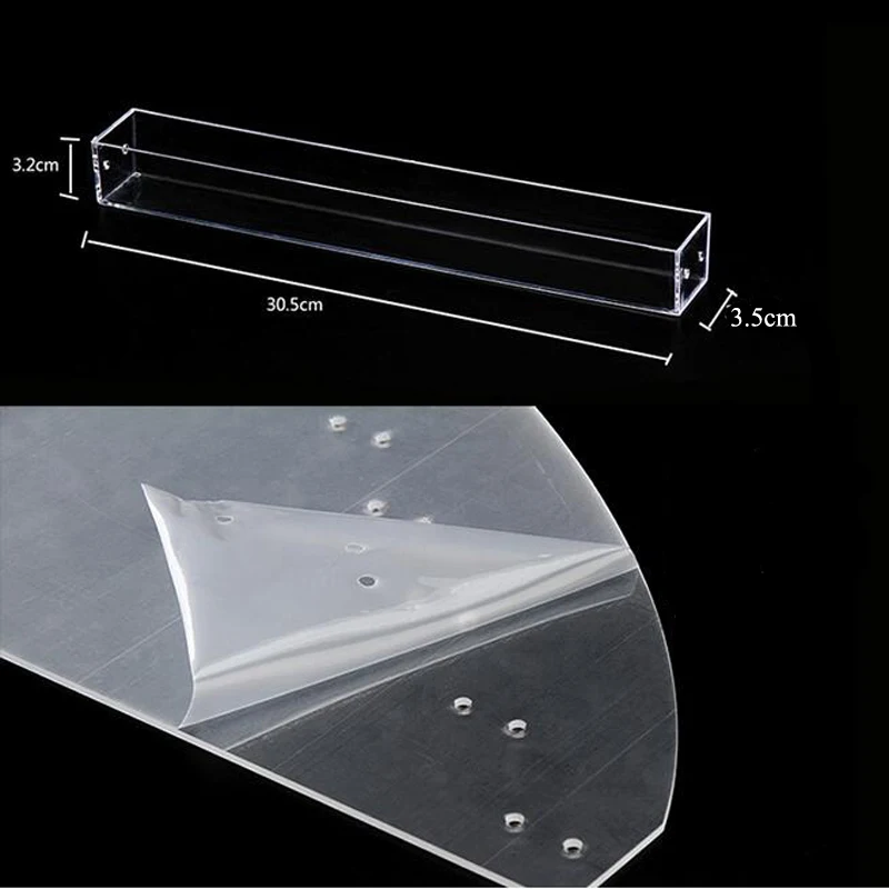  Hot Selling Makeup Cosmetic 3 Tiers Clear Acrylic Organizer Lipstick Jewelry Display Stand Holder N