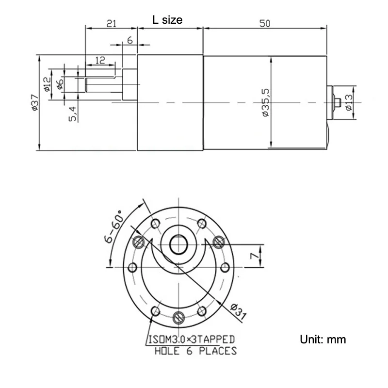 Bringsmart JGB37-3650 BLDC мотор-редуктор бесщеточный двигатель постоянного тока 24 В высокий крутящий момент Реверсивный Редуктор Мини-редуктор электрическая игрушка