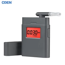 Алкотестер для дыхания, алкотестер, Мини Портативный ЖК-дисплей, мундштук, Алкотестер с поворотом на 360 градусов для вождения в нетрезвом состоянии