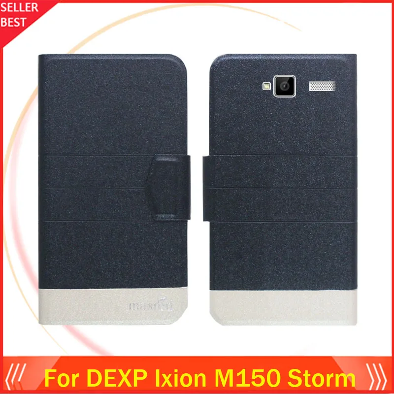 5 цветов Лидер продаж! Чехол для телефона DEXP Ixion M150 Storm кожаный чехол 2017 Прямая