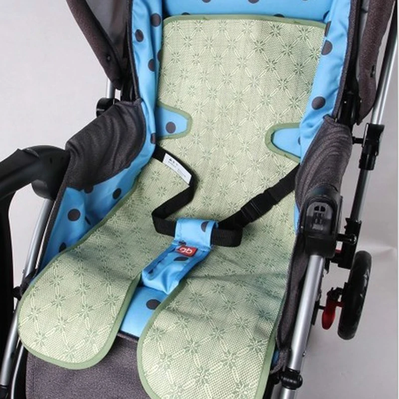 

Stroller Mat Summer Stroller Toddler Seat Cushion Breathable Pad Stroller Mat Straw Chair Cushion Infant Stroller Accessories