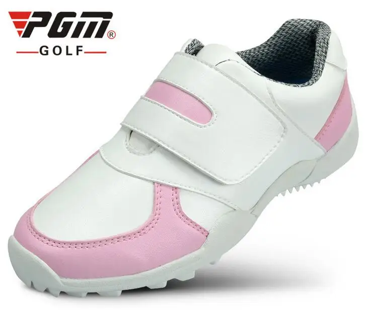 PGM ПУ водонепроницаемые детские туфли для гольфа s противоскользящие дышащие спортивные детские туфли для гольфа мальчики девочки кроссовки четыре сезона 4 цвета