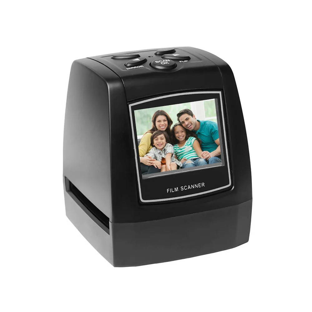 

Protable Negative Film Scanner 35/135mm Slide Film Converter Photo Digital Image Viewer with 512MB Built-in Memory Software