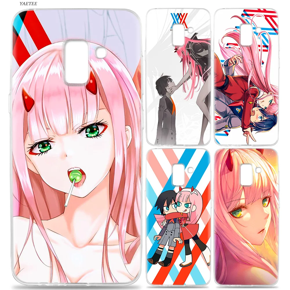 

Darling in the Franxx Zero Two Soft TPU Case For Samsung Galaxy A6 A8 J4 J6 S8 S9 Plus + A7 A9 J5 J8 2018 S7 S6 Edge Note 9 8