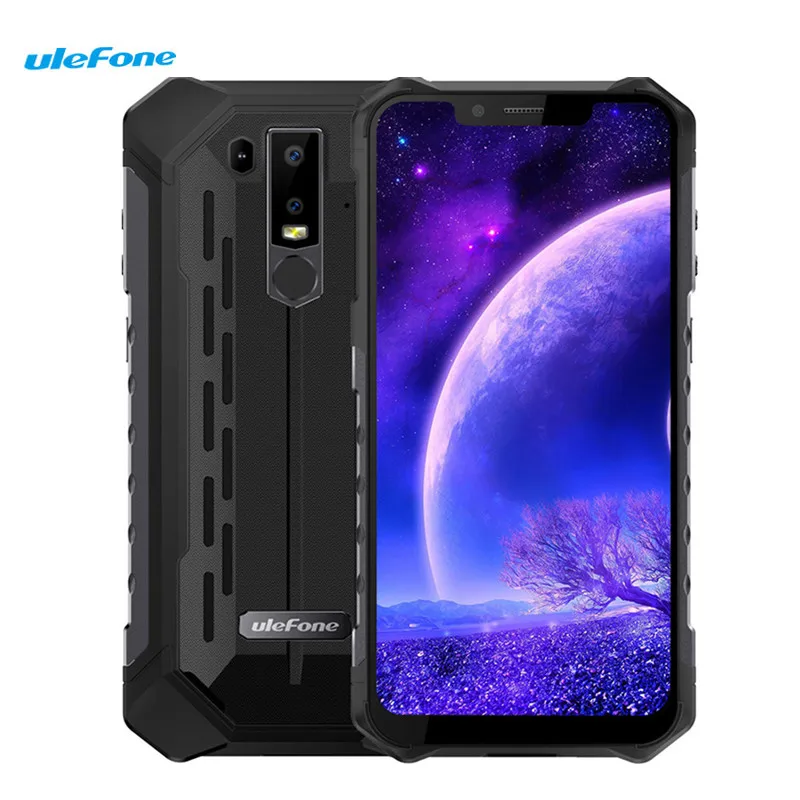 IP68 Ulefone Armor 6 4G смартфон 2 ''Android 8 1 OS Helio P60 (MT6771) Восьмиядерный ГБ 128 Гб Мп отпечаток