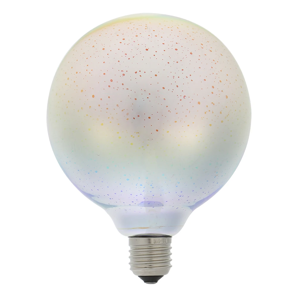 

5W LED 3D Decoration Light Bulbs 85V-265V Novelty RGB Lamp G125 Filament Fireworks Ball Light for Home Holiday