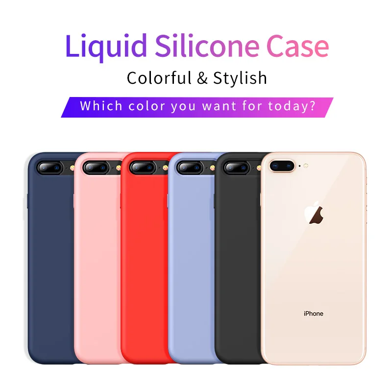 Msvii чехол для телефона iPhone XS Max XR Capinhas жидкий силиконовый X 7 8 Plus Мягкий Резиновый |