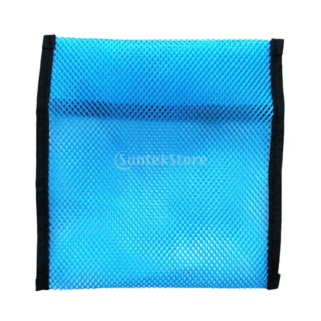 Синяя пустая Скуба-Дайвинг подводное плавание вес карман сетка мешок 1 кг или 2 кг