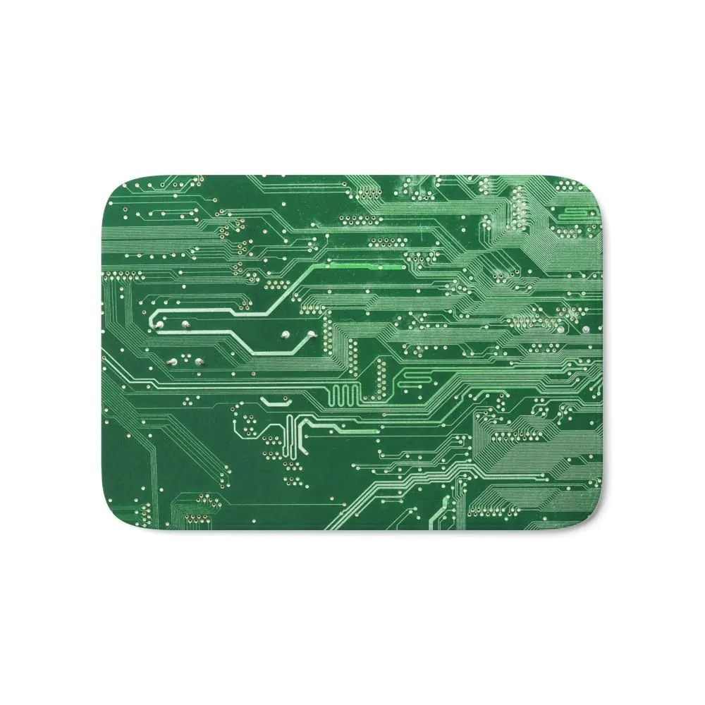 Buy Electronic Circuit Board Bath Mat 17" x 24" Rugs