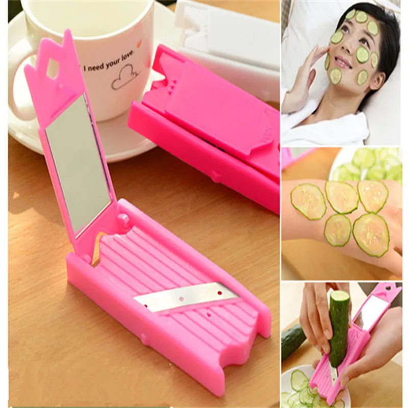

Creative Stainless Steel Cucumber Peeler Parer Cutter Kitchen Makeup Tool*23 hogar cocina 2017 hot sale kitchen accessories gadg