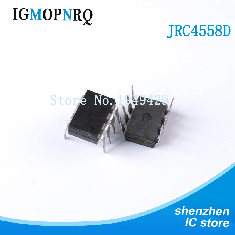 20 шт. НОВЫЙ микросхема JRC4558 4558 4558D DIP 8 Integrate IC|Интегральные схемы| |