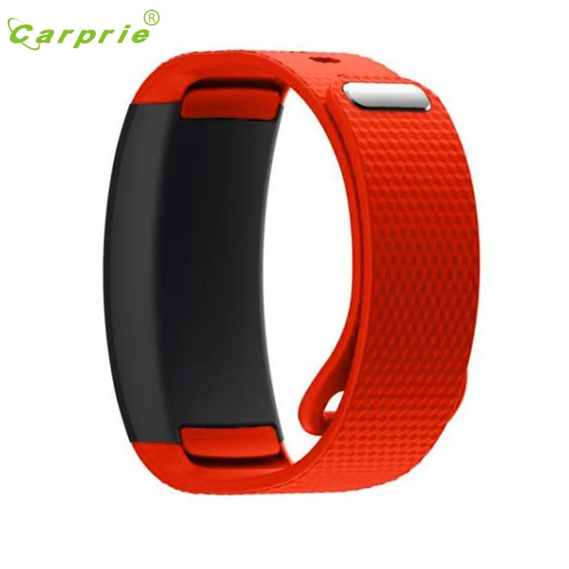 Роскошные Силиконовые часы замена ремешок для Samsung Gear Fit 2 SM R360 застежка PG9 Прямая