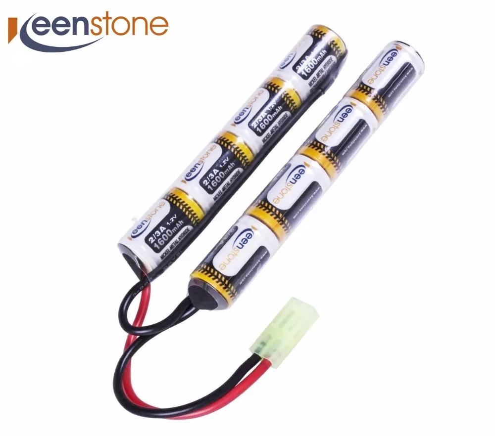 Keenstone 9.6V NiMH 1600mAh Butterfly Mini Battery Pack High Discharge