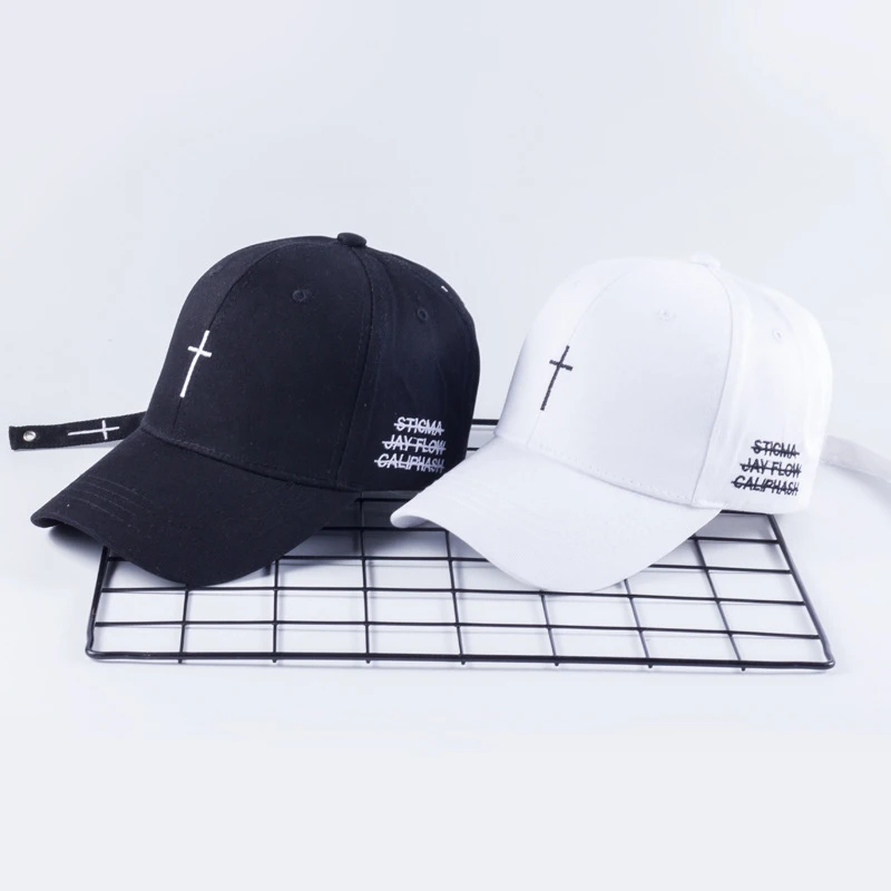 Women Men Cross Belt Embroidery Baseball Cap Solid Letter Hat Fashion Unisex Adjustable Personality Hip Hop Snapback Caps CP0319 (11)