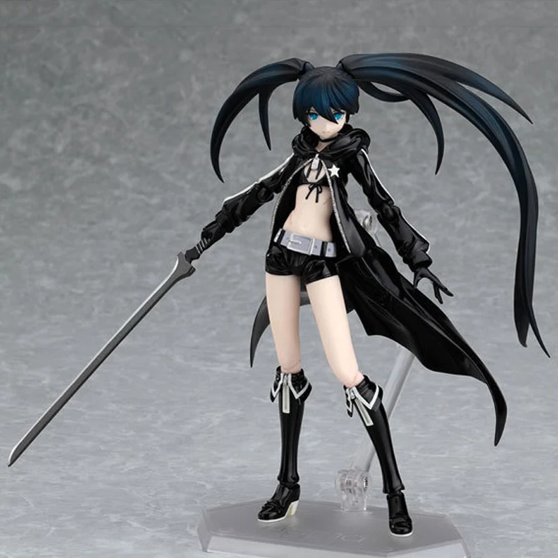 

Wolves World 2017 Figma SP012 Black Rock Shooter PVC Action Figures Toys SP-012 Collectible Model Figure Toy 15cm 0021