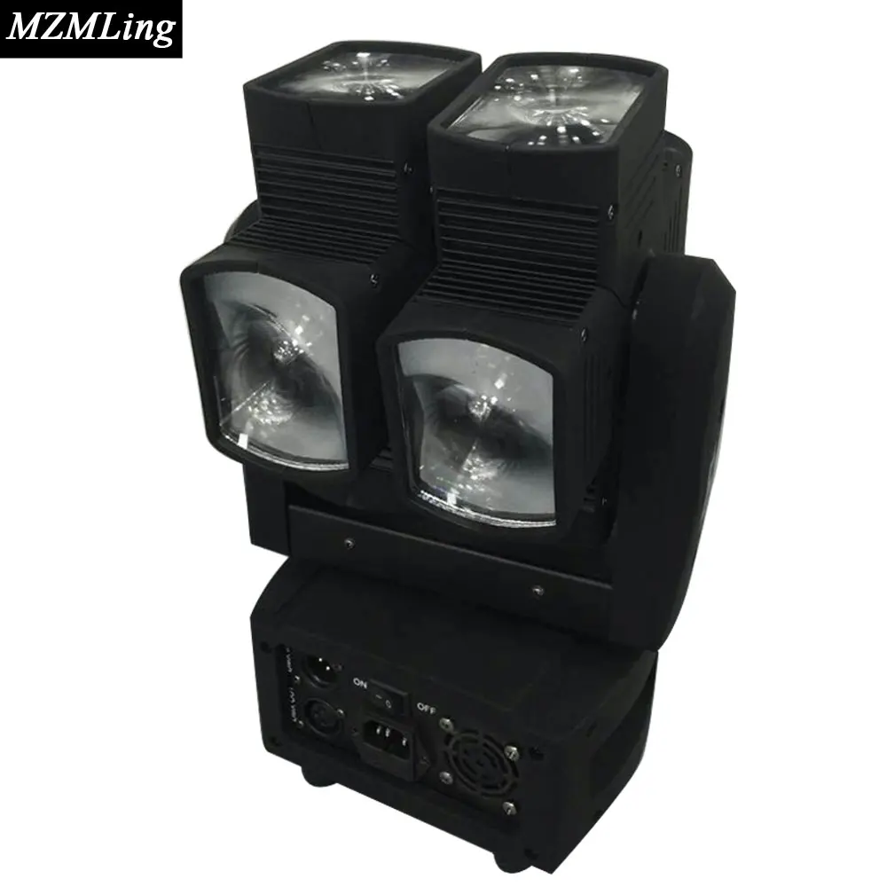 8x12 Вт RGBW 4 в 1 CREE луч света DMX512 Переезд головного света DJ/бар /вечерние/шоу/свет этапа светодиодный этап машина