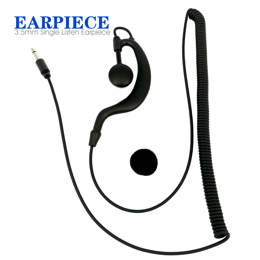 3.5mm Radio Single Listen Earpiece 0