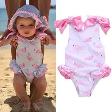 Лидер продаж; летняя одежда для плавания с цветочным принтом для маленьких девочек; купальный костюм; одежда для отдыха