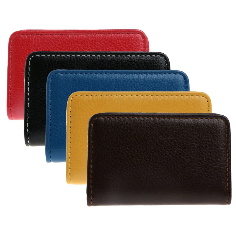 

THINKTHENDO Pocket Business Name ID Credit Card Holder Case Keeper Organizer Men's Gift