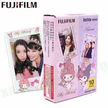 Fujifilm Instax Mini 8 9 пленка My Melody Fuji мгновенная фотобумага 10 листов для 70 7 s 50 s 50i 90 25 Share SP-1 2 Lomo camera