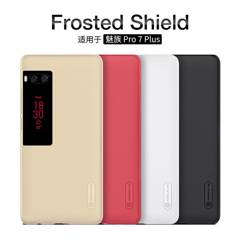 

For Meizu PRO 7 PLUS Nillkin Frosted Shield Cover Plastic Case With Retail Package