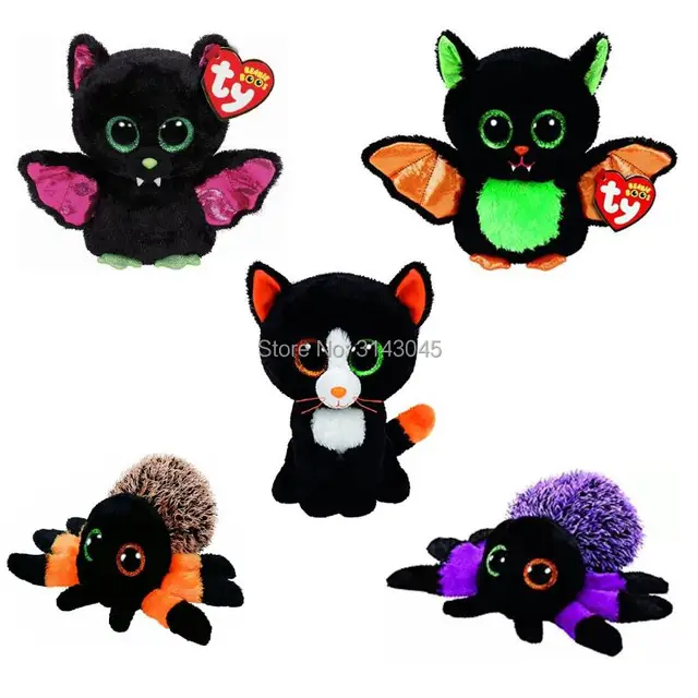 15cm Ty Beanie Boos 6" Halloween Igor Beastie Bat Crawly Hairy Creeper
