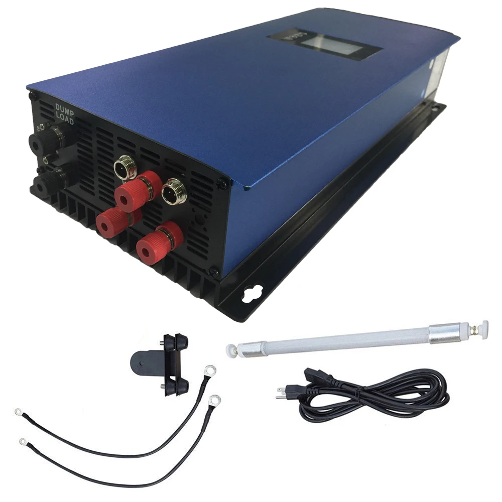 

2000W grid tie inverter with LCD&Dump Load resistor for 3phase AC output wind turbines,45-90V to AC230V MPPT Pure Sine Wave