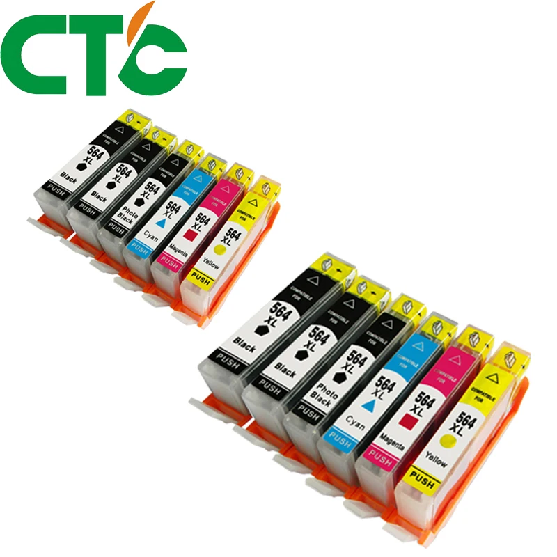 

12 Pack 564xl Compatible Ink Cartridge for currency Photosmart 5510 5511 5512 5514 5515 5520 6510 6512 6515 7510 7520