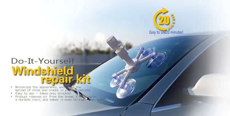 Quick Car Window Windshield Repair Kit