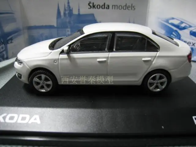 ABREX 1/43 масштабная модель автомобиля игрушки SKODA RAPLD литья под давлением металлическая модель автомобиля игрушка для коллекции, подарок, дети