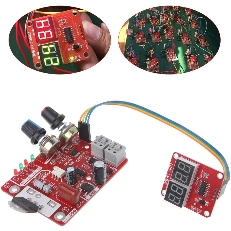

Spot Welder Time Control Board 40A Current Controller with Digital Display