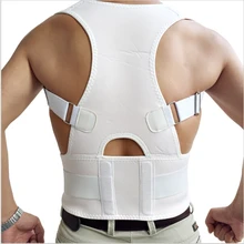 Для женщин и Для мужчин регулируемая спинка Корректор осанки Брейс неопрен плеча сзади Поддержка регулируемый пояс спорта назад S- XXL
