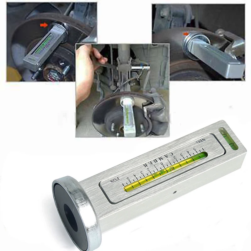 Adjustable Magnetic Gauge Tool For Car Truck Camber Castor Strut Four Wheel Positioner Alignment Gauge Tester Measure Tool (12)