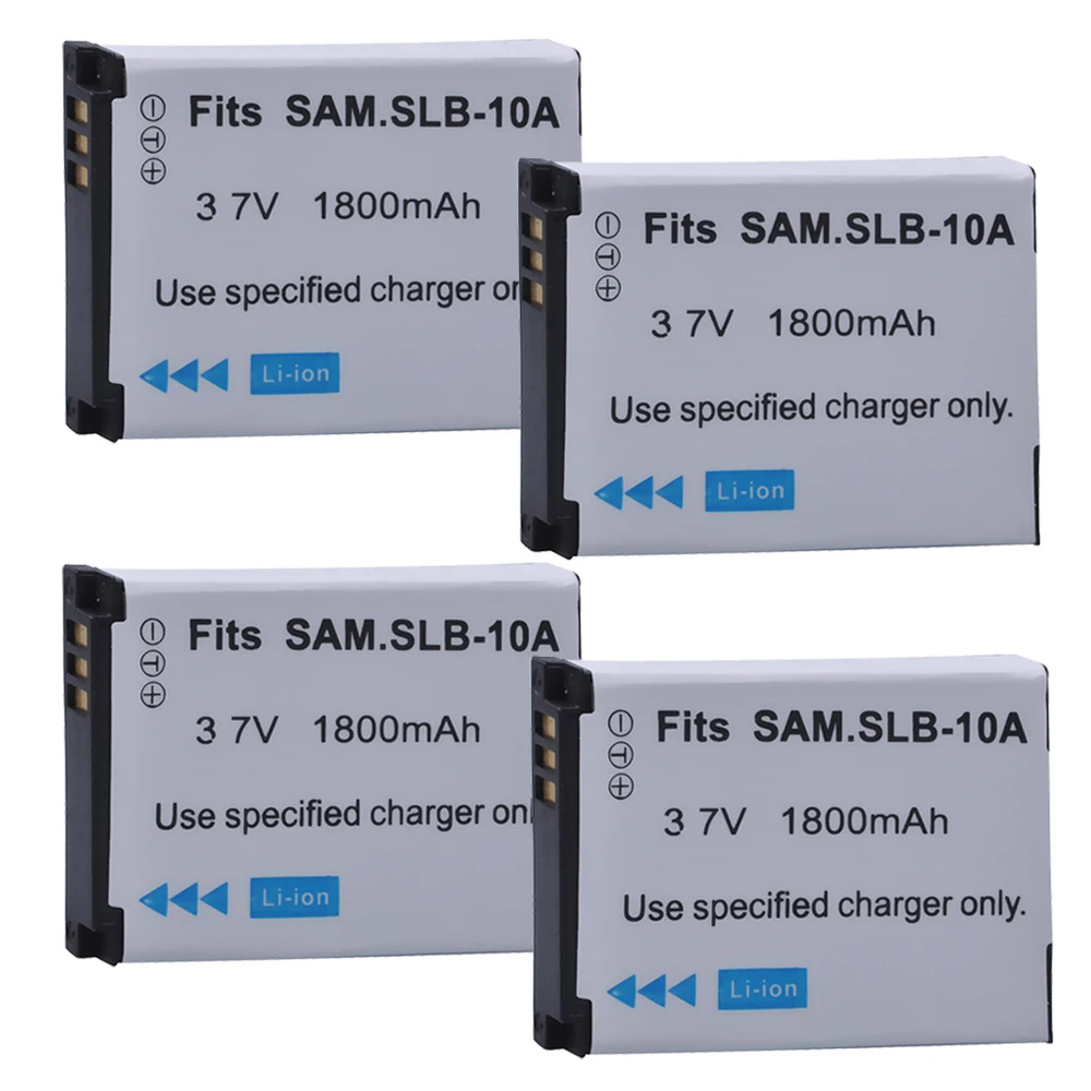 1 шт. 3,7 V SLB-10A SLB10A SLB 10A Камера Батарея для samsung PL50 PL60 PL65 P800 SL820 WB150F WB250F WB350F WB750 WB800F WB500