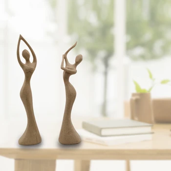

Home Decorations Souvenirs For Home Decor Woman Dancer Figurines Sandstone Dancer Statuettes For Home Accessories Vintage Mini